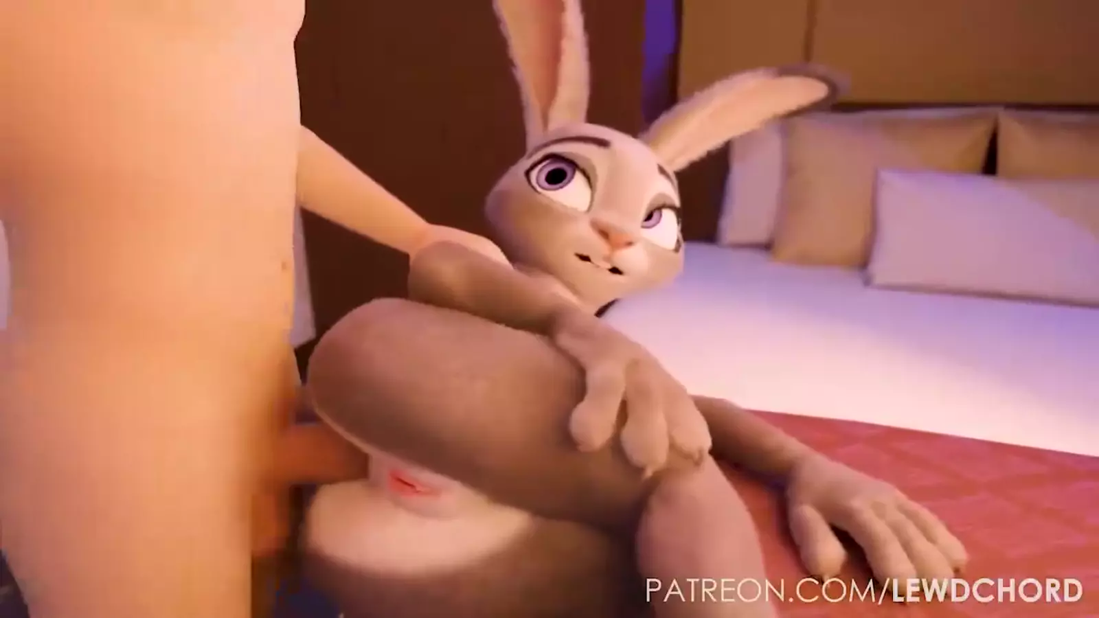 Funny artaffe rabbits with pastel redsal skin twincest theme cum